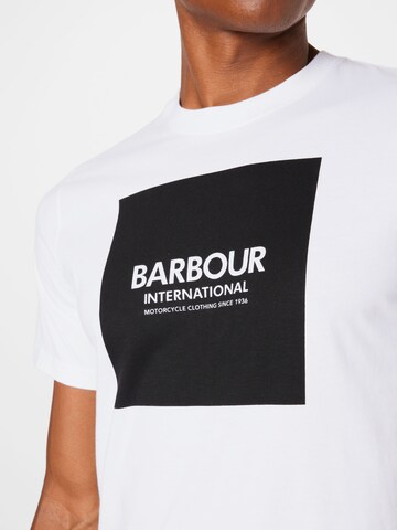 Barbour International Shirt in Wit
