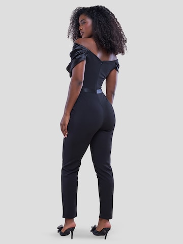 GODDIVA Jumpsuit i sort