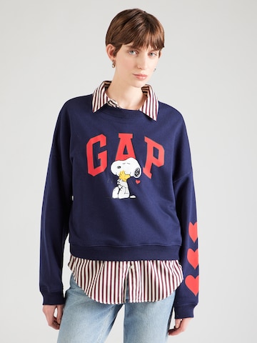 GAP Суичър в синьо: отпред