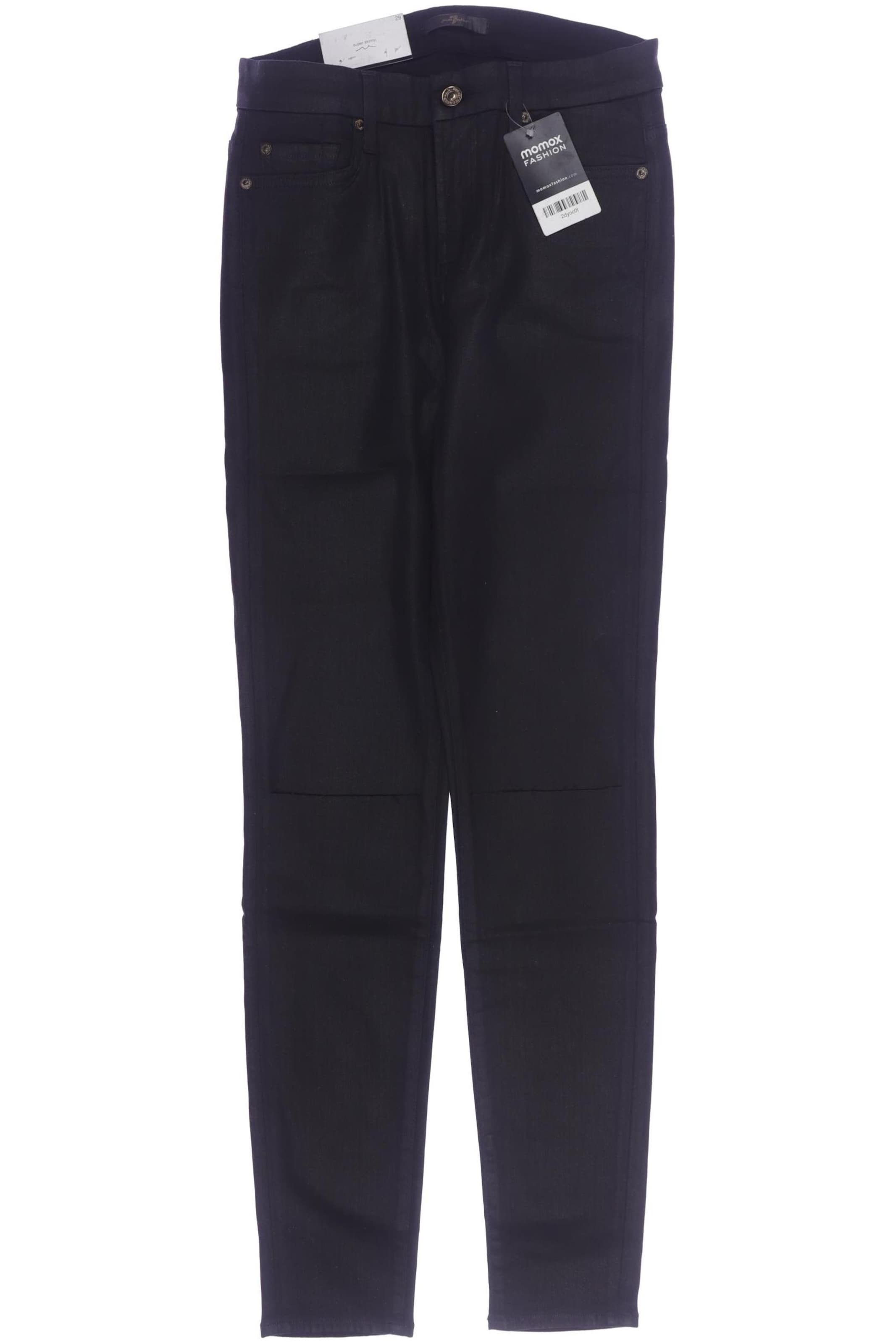 7 for all mankind Jeans 29 in Schwarz: Vorderseite