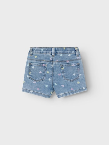 NAME IT Slimfit Shorts 'SALLI' in Blau