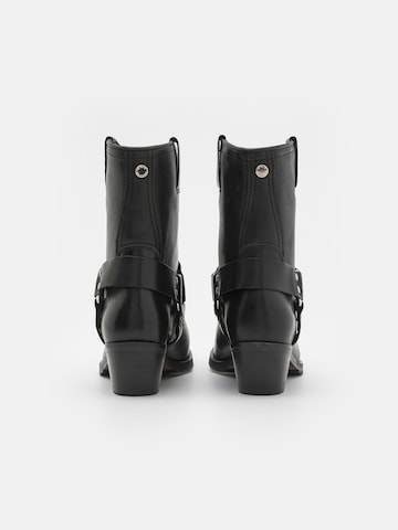 STEVE MADDEN Ковбойские сапоги 'Quintana' в Черный