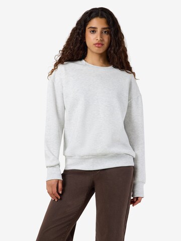 Noisy may - Sudadera 'NMVilla' en gris: frente