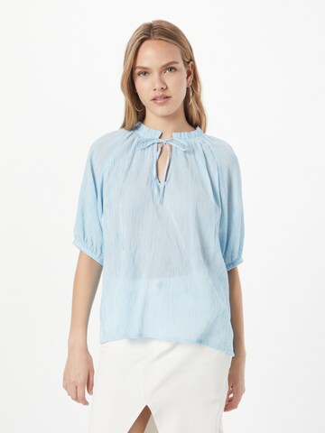 Part Two Blouse 'April' in Blue: front