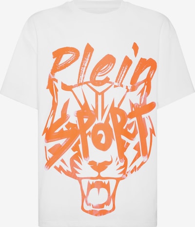 Plein Sport Camisa em XXXL em laranja / branco, Vista do artigo