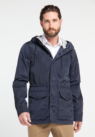 DreiMaster Klassik Between-Season Jacket in Blue: front