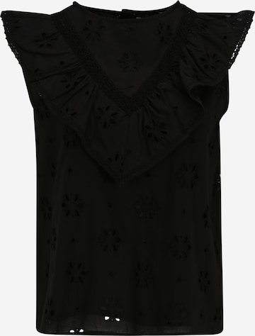 Dorothy Perkins Petite Blouse in Black: front