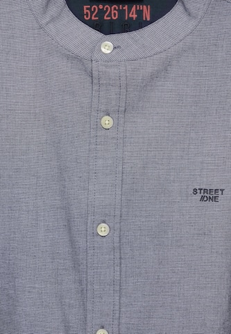Street One MEN Regular Fit Hemd in Blau