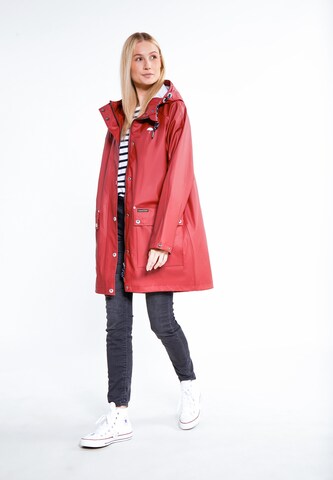 Manteau fonctionnel Schmuddelwedda en rouge