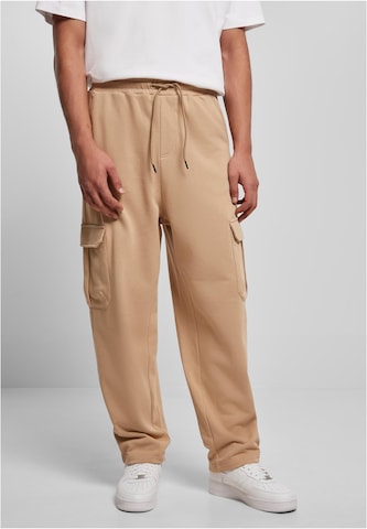 Urban Classics - Loosefit Pantalón cargo en beige: frente