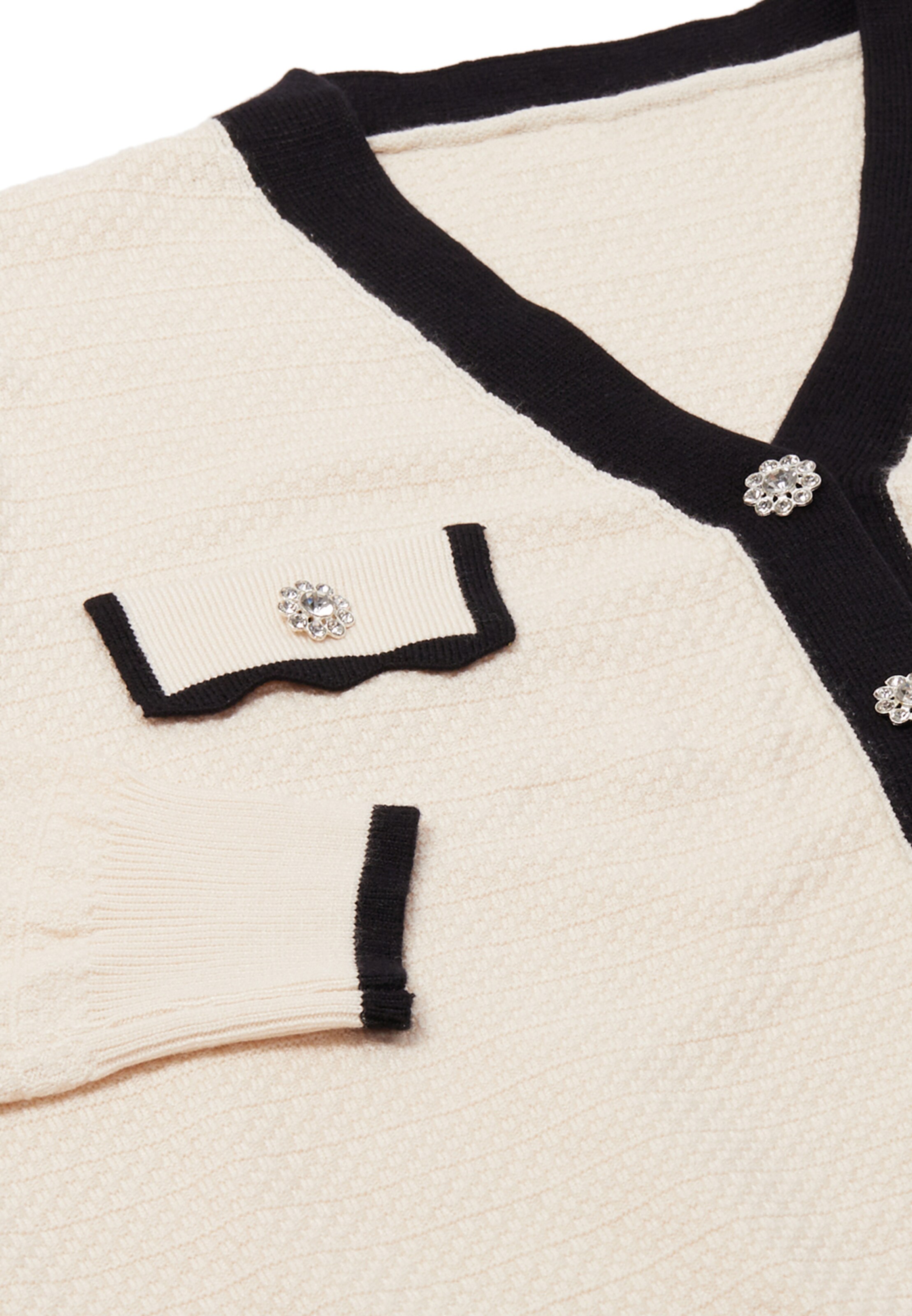 CHANI Вязаная кофта в Белый