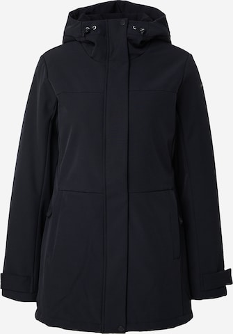 juoda ICEPEAK Laisvalaikio striukė 'APLINGTON': priekis