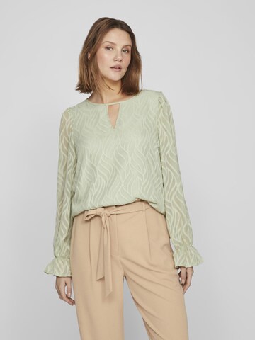 VILA Blouse in Groen: voorkant