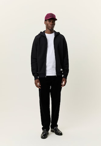 Les Deux - Sudadera con cremallera en negro