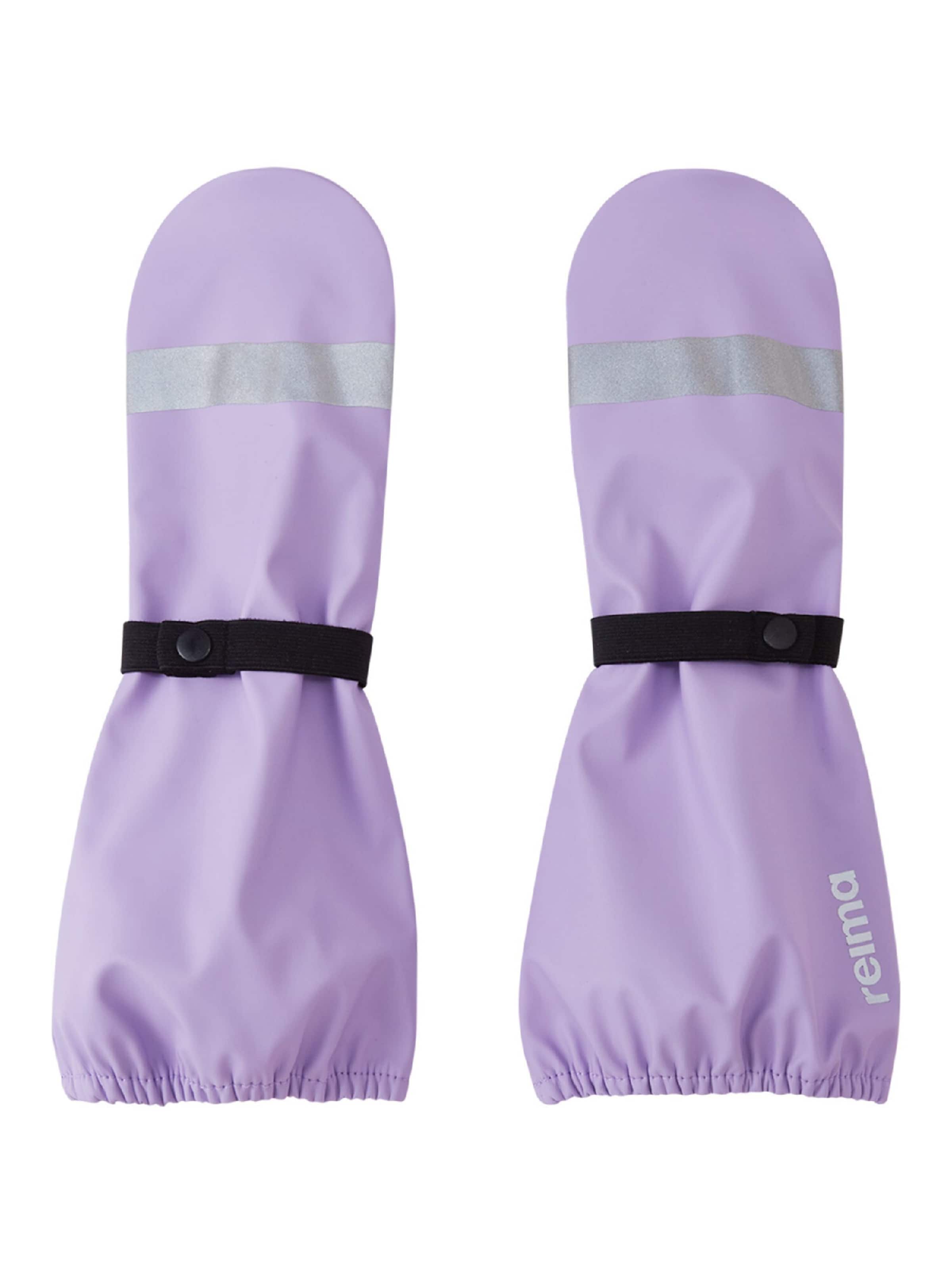 Reima Handschuhe 'Kura' in Lila: Vorderseite