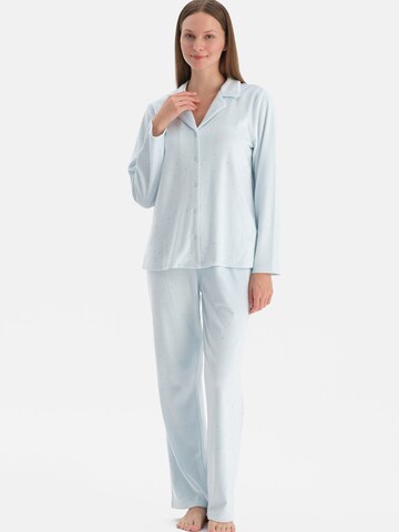 Dagi Πιτζάμα σε μπλε: μπροστά