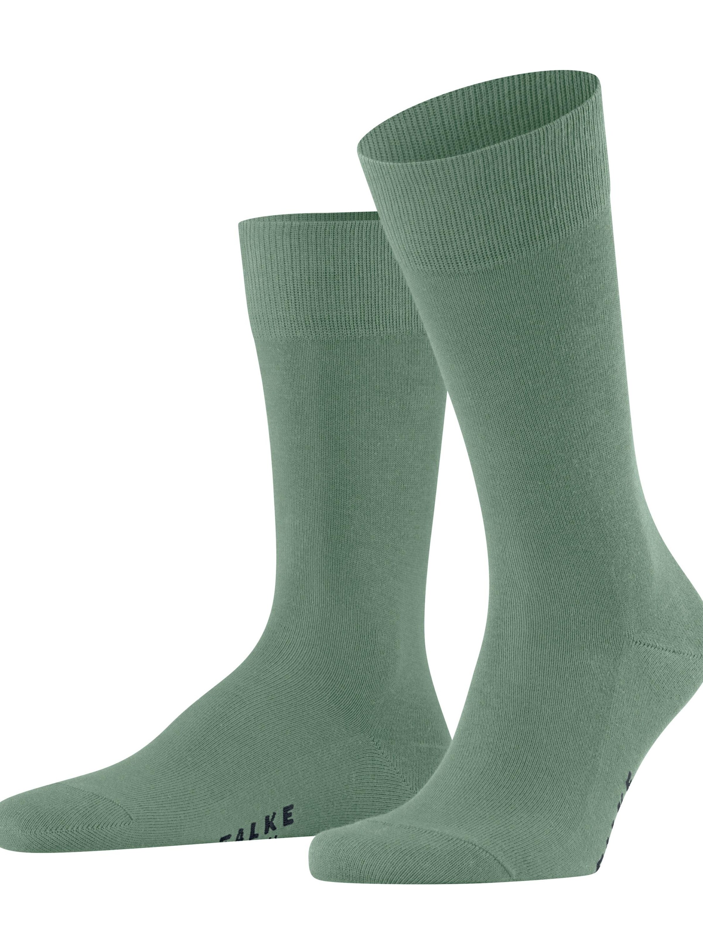 FALKE Socken 'Family'‌‌‌‌‌‌ in Grün: Vorderseite