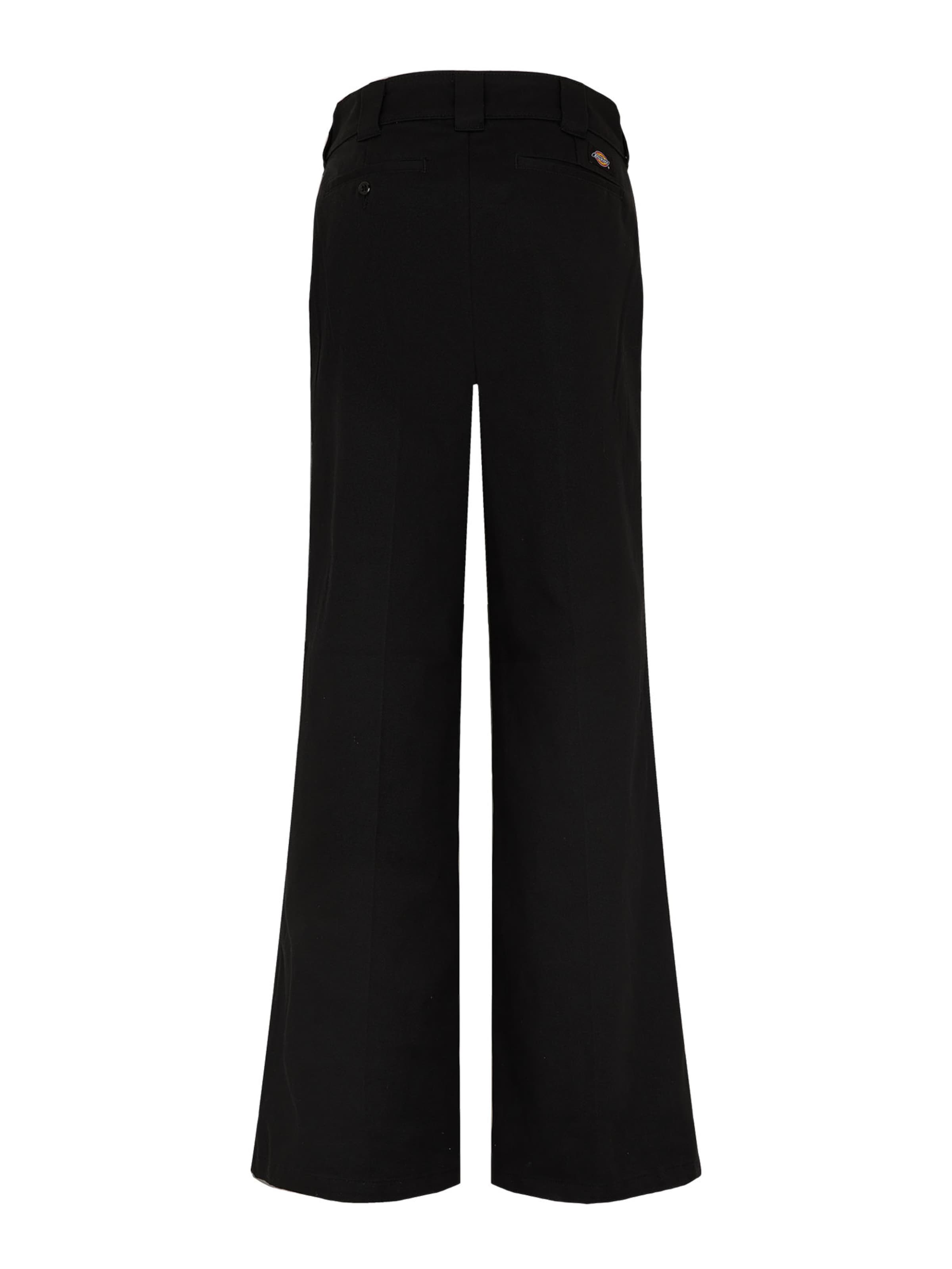 DICKIES Szabványos Nadrág 'WIDE LEG' - fekete
