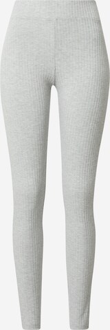 Skinny Leggings 'Molly' PIECES en gris : devant