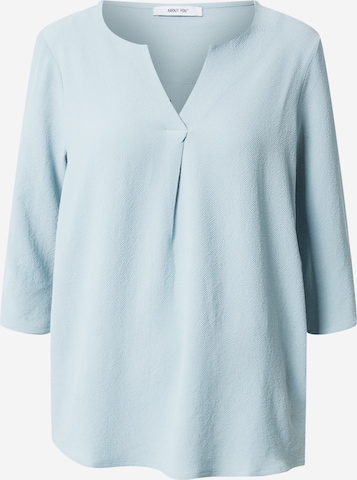 Camicia da donna 'Emmi' di ABOUT YOU in blu: frontale