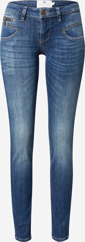 FREEMAN T. PORTER Jeans 'Alexa' in Blauw: voorkant