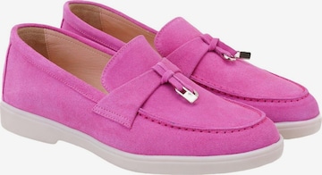 Desa Moccasins 'Slip-Ons' in Pink: front