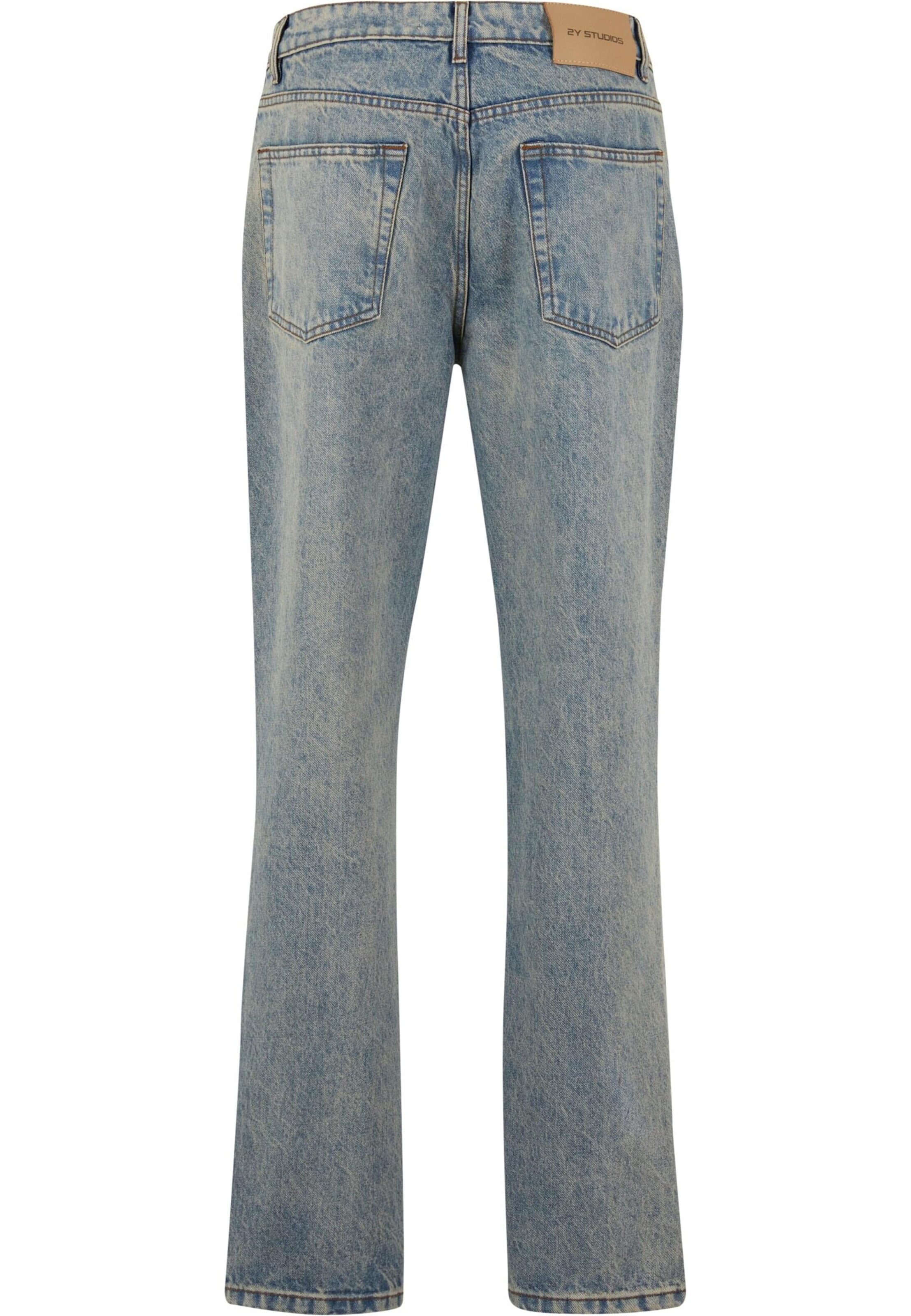 Coupe slim Jean 'Orio' 2Y Studios en bleu