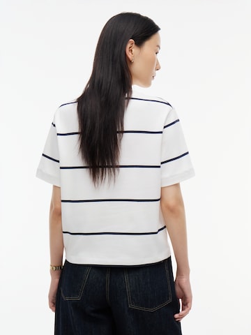 TOMMY HILFIGER - Camisa 'BOXY INTERLOCK' em branco
