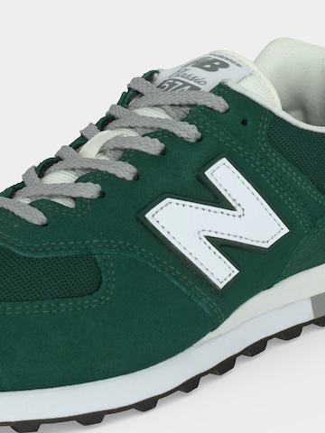 Sneaker bassa '574' di new balance in verde