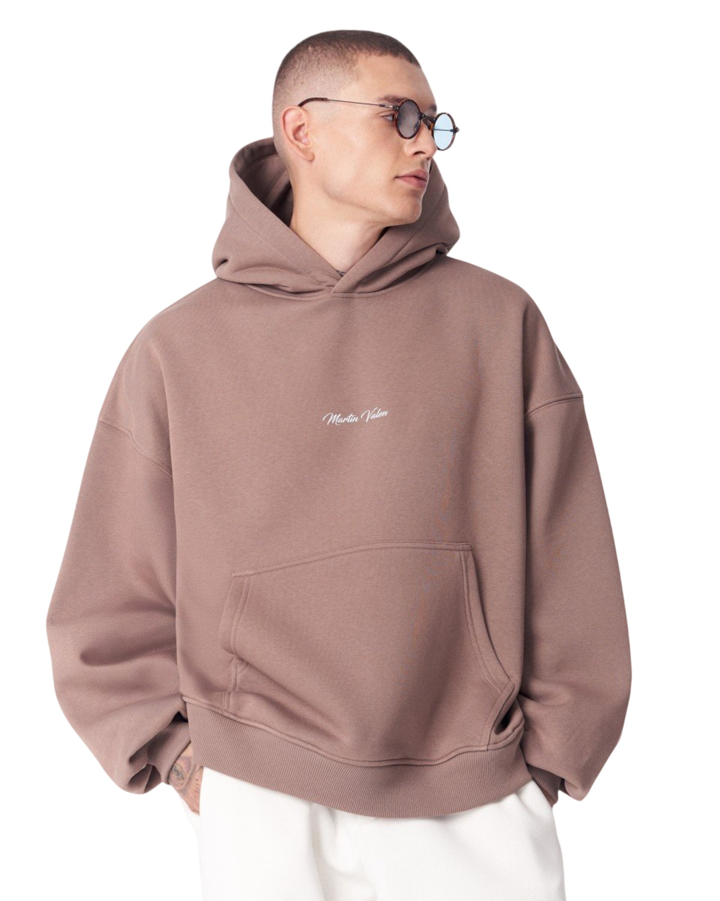 MARTIN VALEN Sweatshirt in Braun