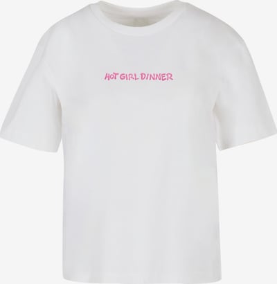 Mister Tee Shirt 'Hot Girl Dinner' in L in White, Item view