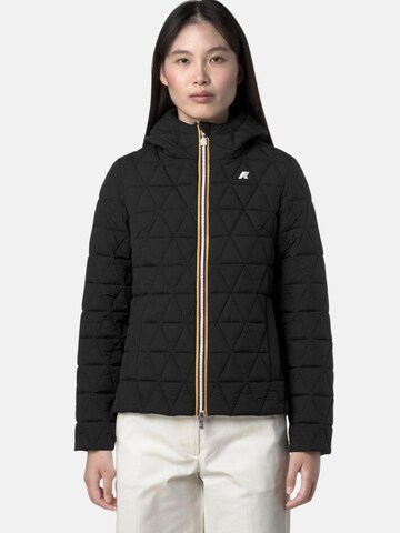 K-Way Winterjas 'K-WAY LIL DIAMOND QUIL TED WARM GIUBBINO' in Zwart