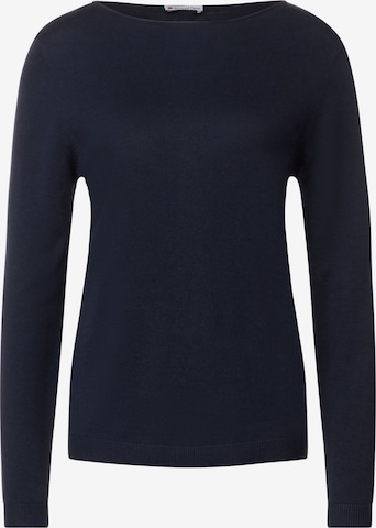 STREET ONE Sweater in Blue: front