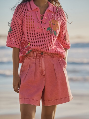 Regular Pantalon chino Next en rose