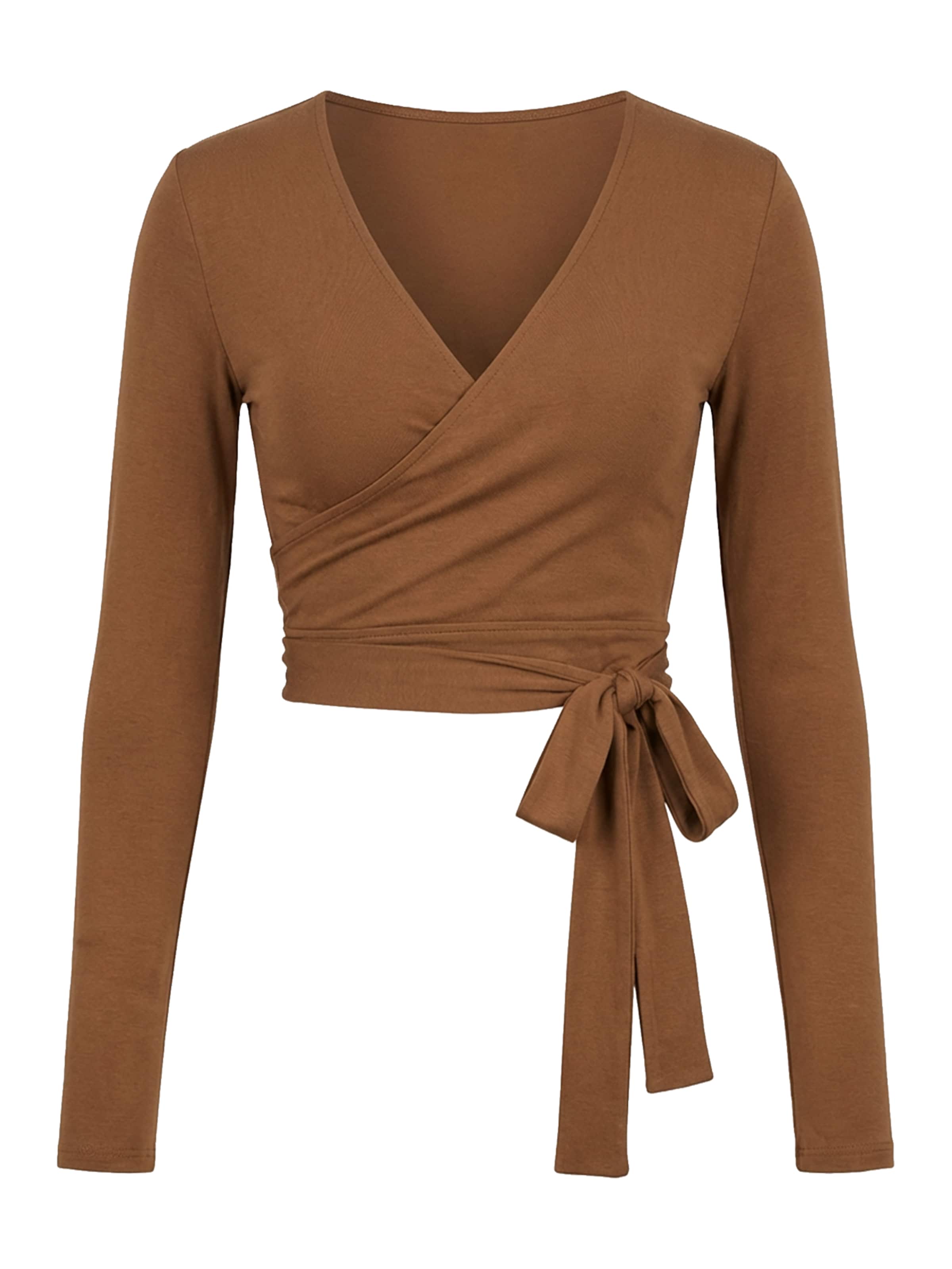 T-shirt 'Aurea' studioselect en marron : devant