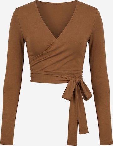 T-shirt 'Aurea' studioselect en marron : devant