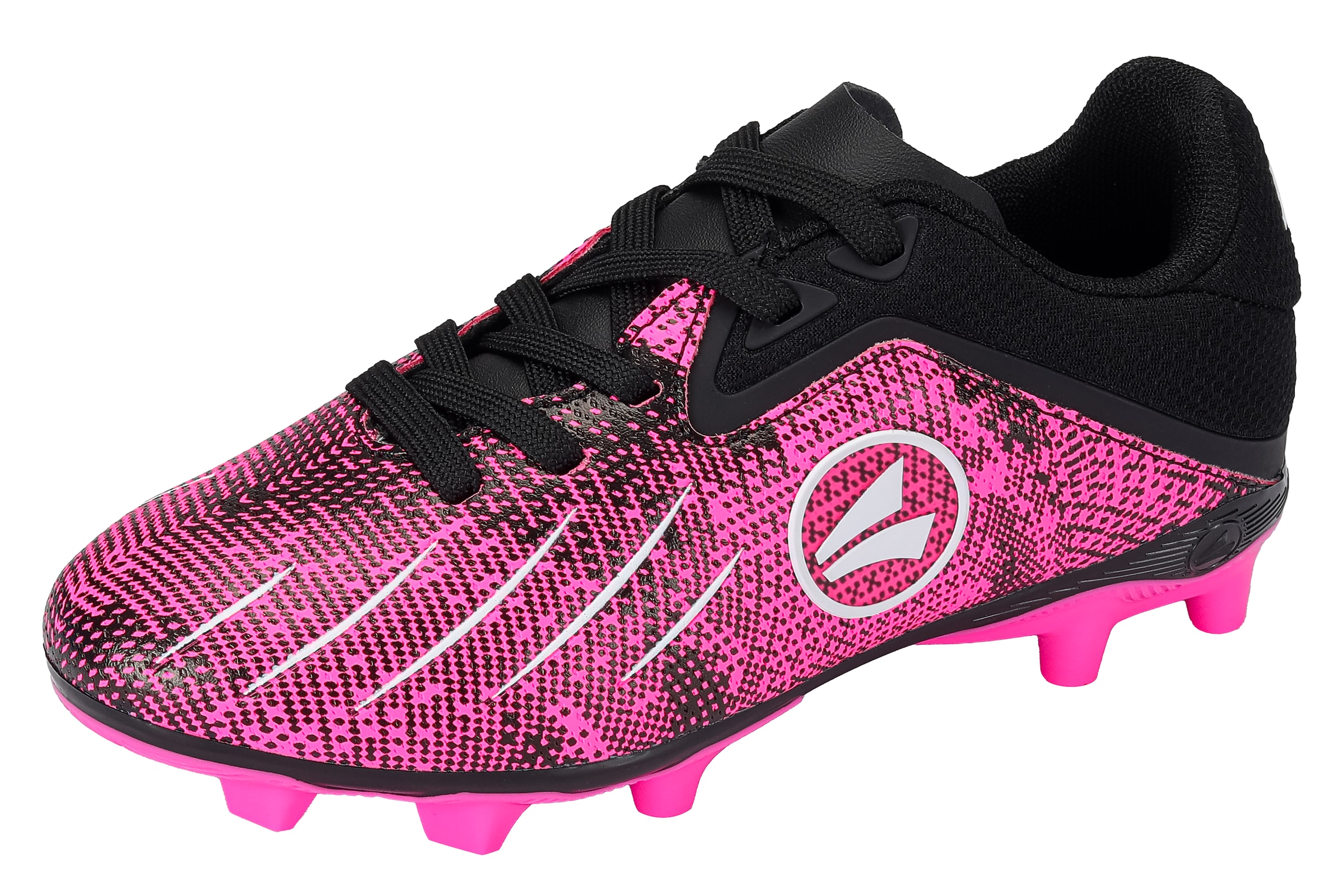 JAKO Soccer Cleats in Pink / Black / White, Item view