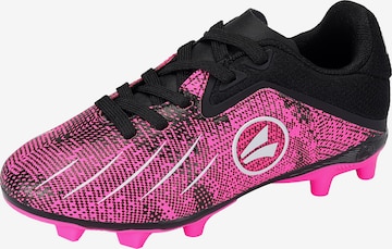 JAKO Soccer Cleats in Pink: front