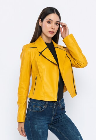 Giorgio di Mare Between-Season Jacket in Yellow