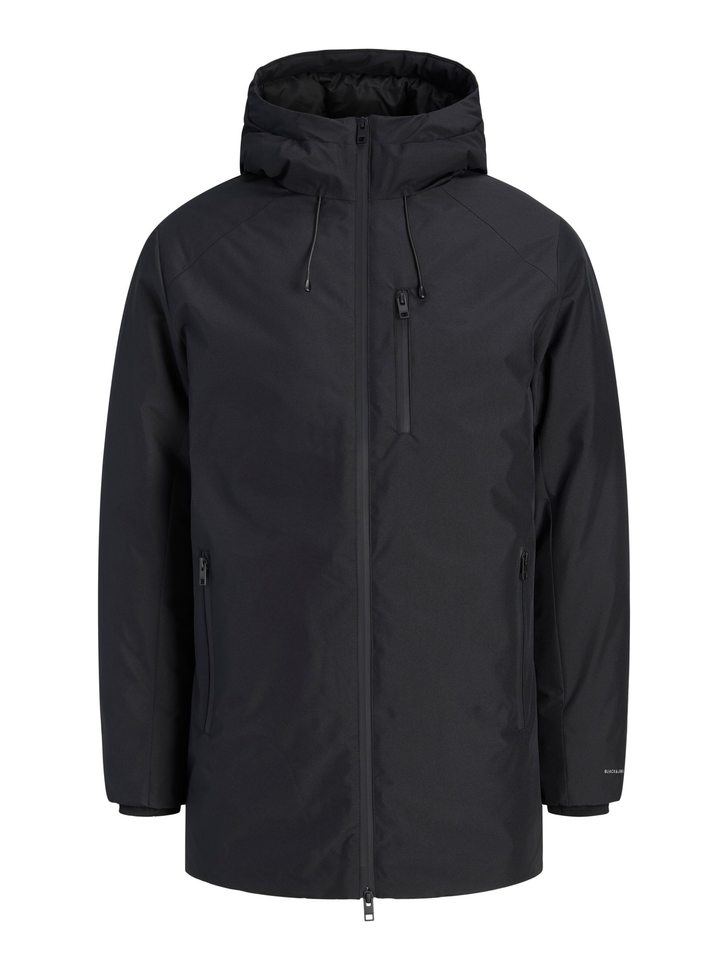 JACK & JONES Parka mi-saison en XXXL en noir, Vue avec produit