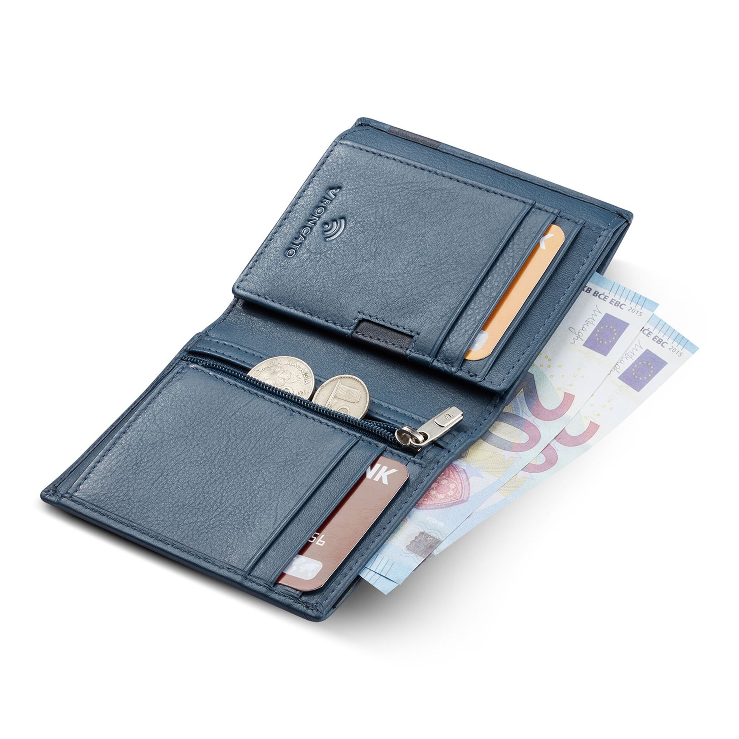 Roncato Portemonnaie 'Monaco' in Blau