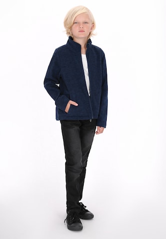 DreiMaster Maritim Fleecejacke in Blau