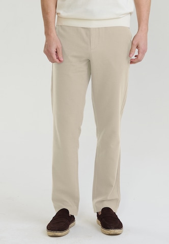 Felix Hardy Slimfit Housut värissä pronssi: etupuoli