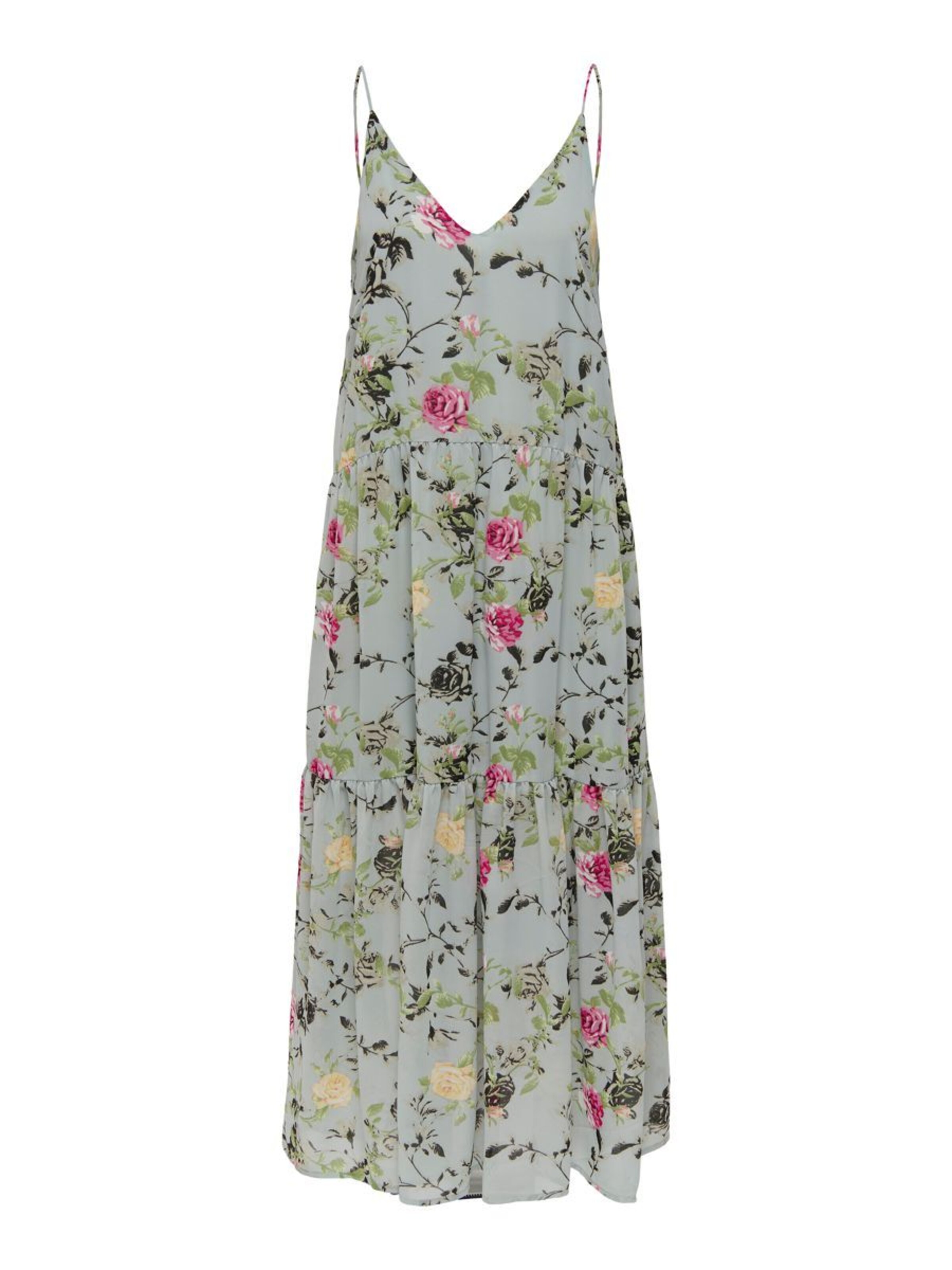 Frauen Große Größen ONLY Kleid in Grün - DH03054 Frauen Große Größen ONLY Kleid in Grün - DH03054