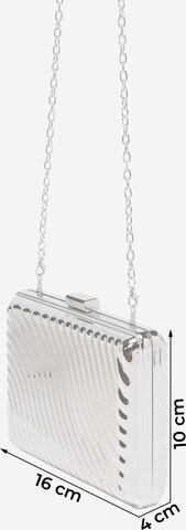 GLAMOROUS Clutch in Silver