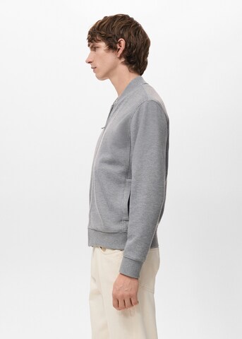 MANGO MAN Strickjacke 'Cerlerb' in Grau