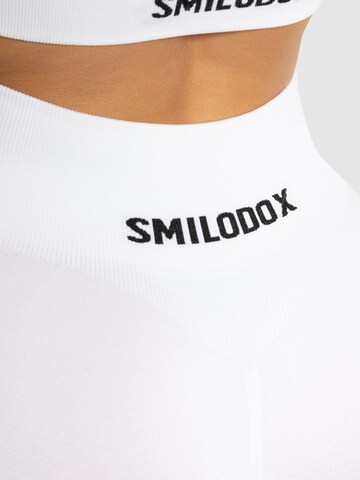 Smilodox Skinny Leggings in Weiß