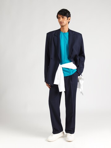 T-Shirt 'Devin' Vintage Industries en bleu