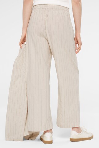 SENSES.THE LABEL Wide leg Pants in Beige