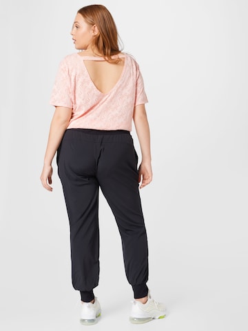 Esprit Sport Curvy Tapered Functionele broek in Zwart